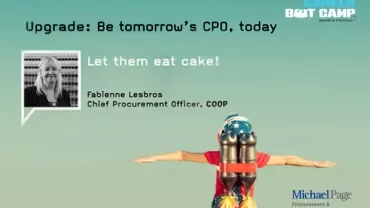 Career Boot Camp ad: Upgrade to CPO, with a child wearing a jetpack.